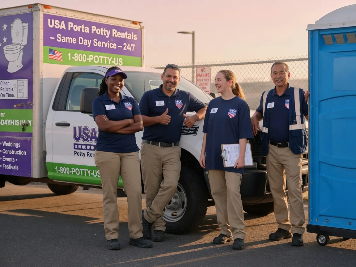 Porta Potty Rental company in Rocky, OK